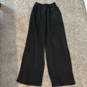 H&M Black Flare Sweatpants